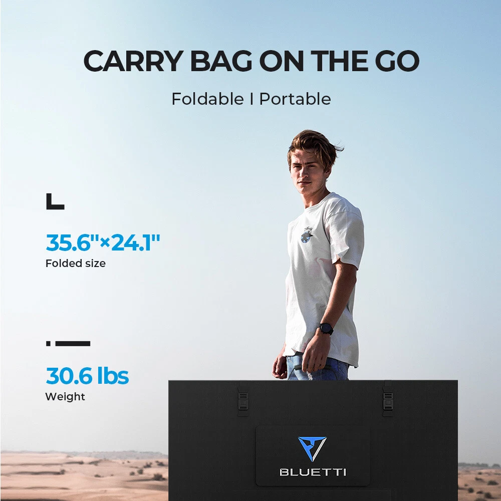Bluetti 350W Portable Solar Panel PV350
