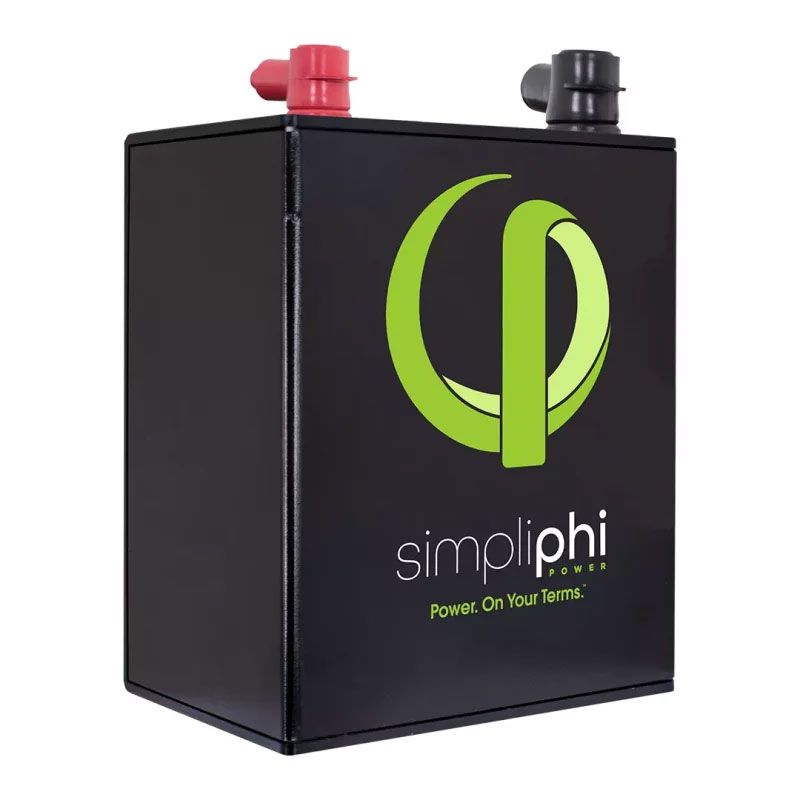 Simpliphi PHI-1.4-12-60 1.4 kWh LFP Battery, 12V