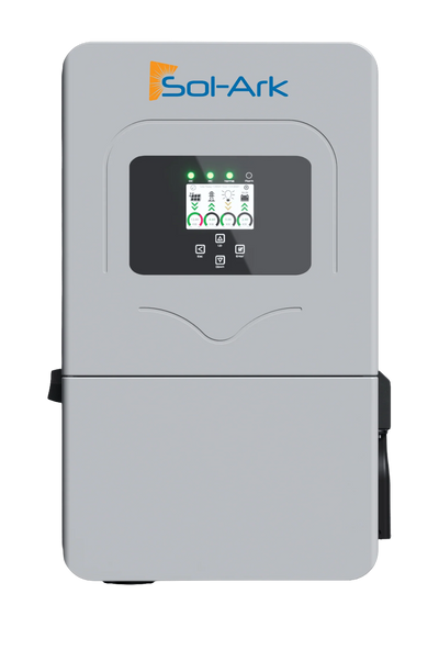 Sol-Ark Limitless Hybrid Inverter | 12kW Output / 19.2kW Solar Input | 48V Battery Ready 12K-2P-LL