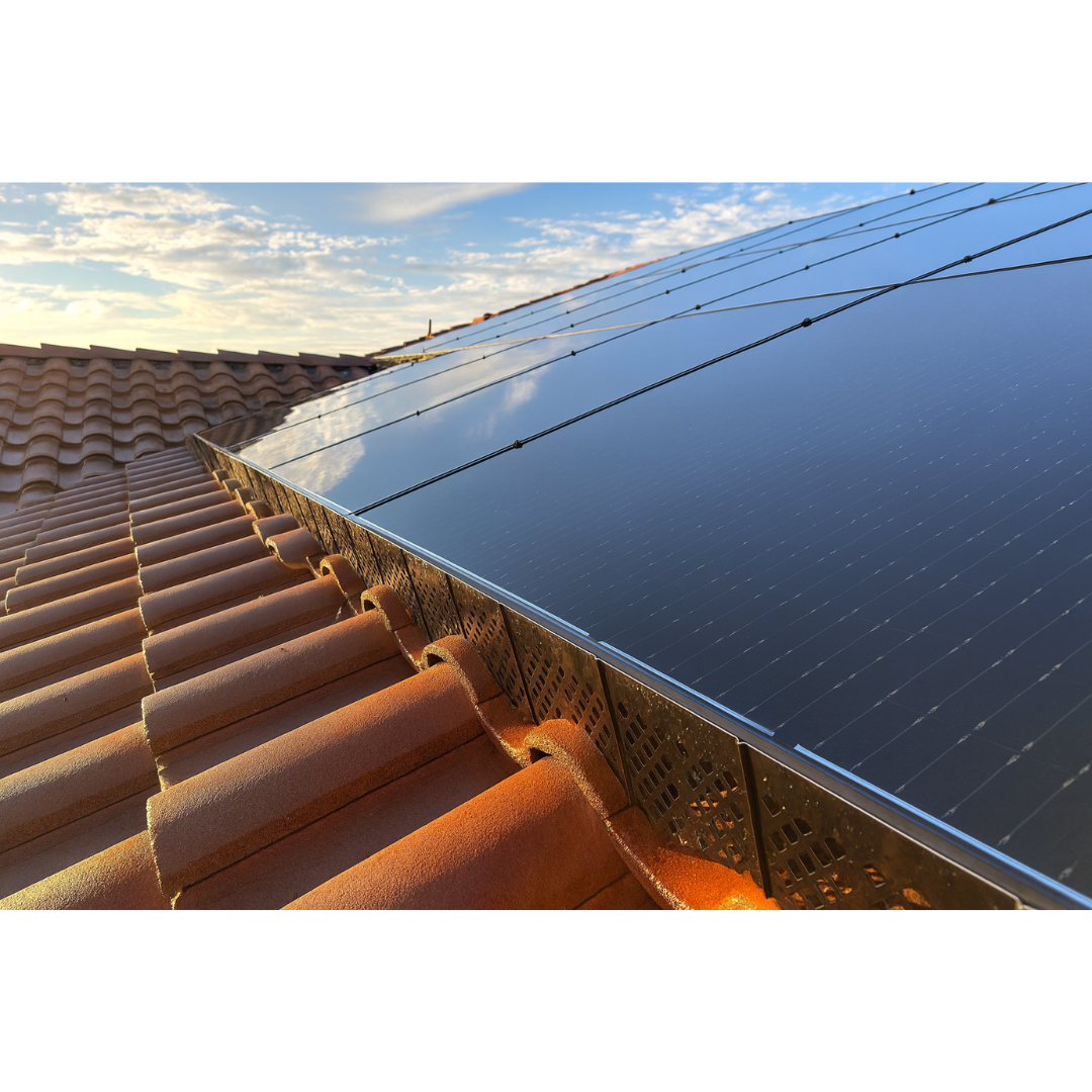 SolaTrim  Pest Abatement Barrier 5.50 x 48 inches (25 pcs) ST-550 | Solar Panel Critter Guard Kit
