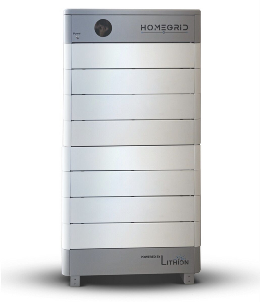 HomeGrid Stack'd 38.4 kWh - (8) 48V Lithium Battery Modules 4000051 + BMS and Base 4000044