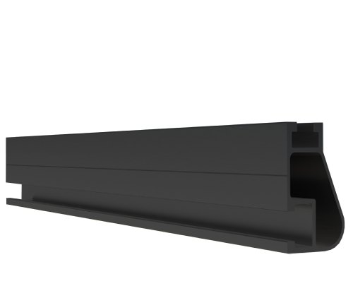 IronRidge XR RAIL 204' (17') BLACK RAIL XR-100-204B