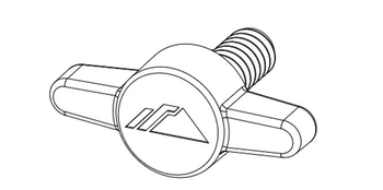 Ironridge FX RAIL-LESS FX-NORTH-screw Bridge Screw Kit