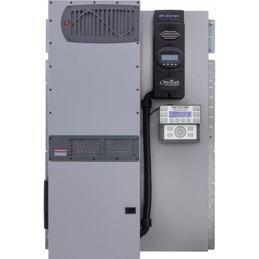 OUTBACK POWER FLEXPOWER FPR-4048A-01 4.0KW BATTERY-BASED PRE-WIRED INVERTER SYSTEM, 48VDC W 1 FM80