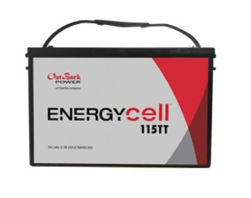 OUTBACK POWER ENERGYCELL 115TT 112AH 12V AGM BATTERY