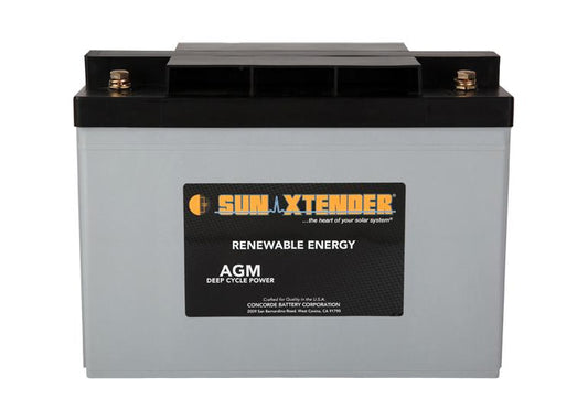 Concorde PVX-1040T 104AH 12V Agm Battery