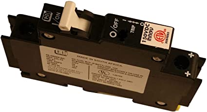 Midnite Solar, MNEPV9, Circuit Breaker, 9A 150VDC, 1-pole, Din Mount