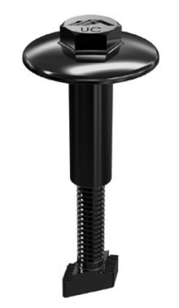 IRONRIDGE UFO Black Universal Bonding Module Clamp UFO-CL-01-B1