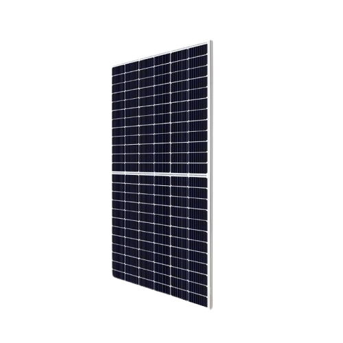 Canadian Solar Bihiku CS3W-450MB-AG 450W Clear On White 144 Half-cell Bifacial Mono Solar Panel