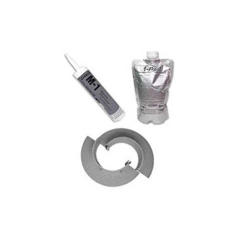 Chemlink F1367GR 5" Gray E-curb Round Seal Kit