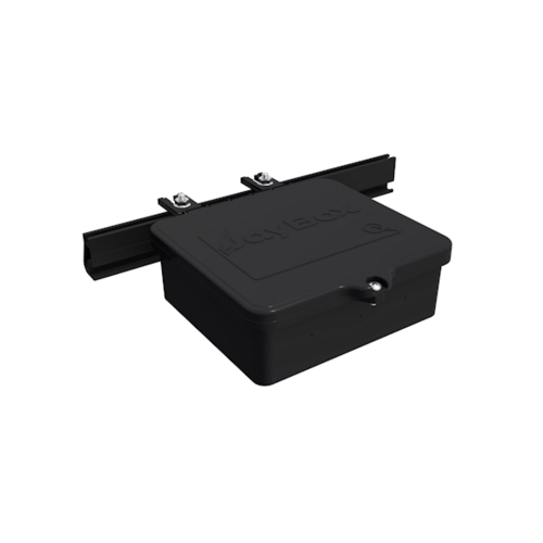 IronRidge QM-JBX-RL02-B1 Rail-Mounted Junction Box, JayBox.