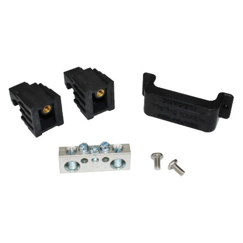 MNTBB2-5 Blk MidNite 2/0 Busbar, 5 wire locations