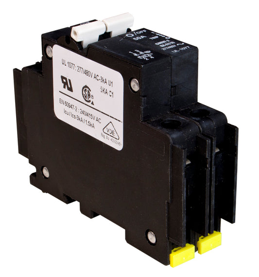 Mindnite Solar MNEAC35-2P, 35A 120VAC 2-pole Din Rail Mount breaker