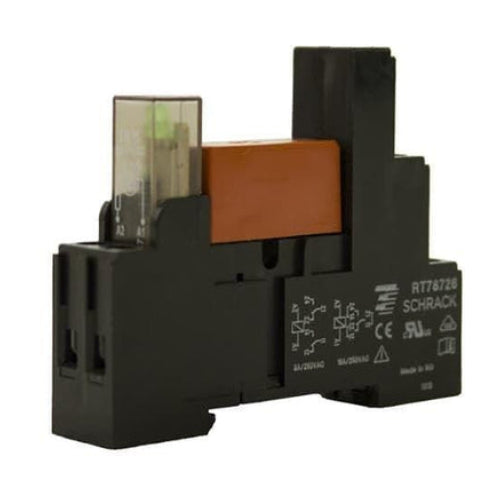 Outback Power OBR-16-24-DIN Rail Mount Relay 16 Amp, 24VDC Coil, 30VDC/250VAC