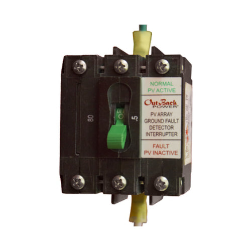 OutBack Power PNL-GFDI-80D 2-Pole Panel Mount 80A Circuit Breaker