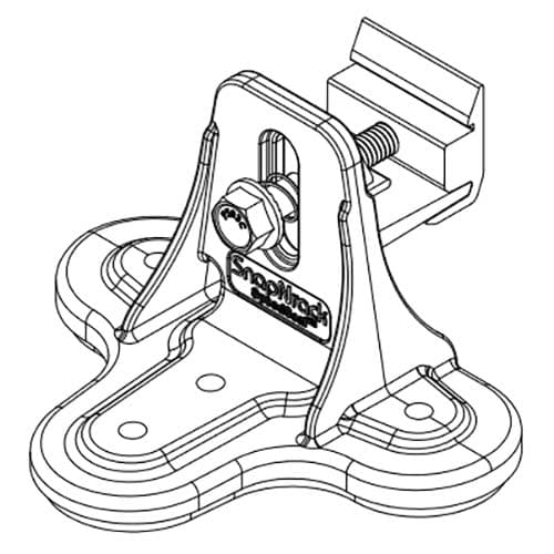 SnapNrack SpeedSeal 242-02173 Silver DeckFoot