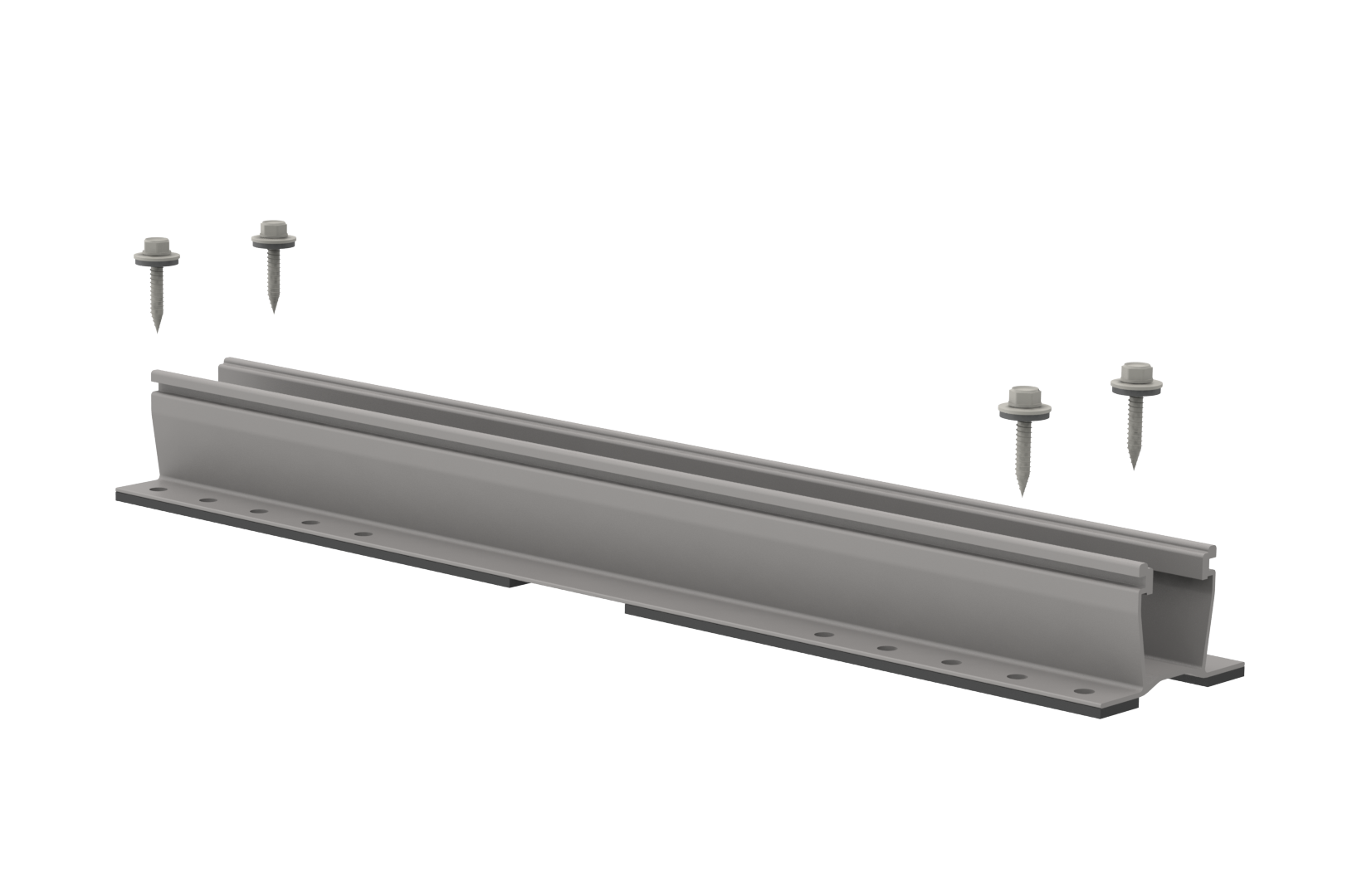 K2 Solar 4000073 MiniRail XPRess Base 17? w/EPDM, Mill Kit – US