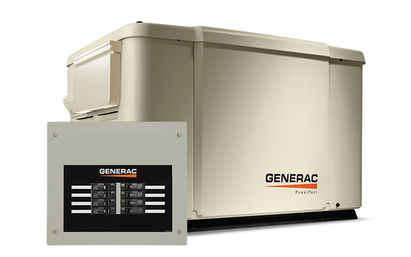 Generac G006998-1 Powerpact 7.5KW Air-Cooled Gas Generator – US Solar ...