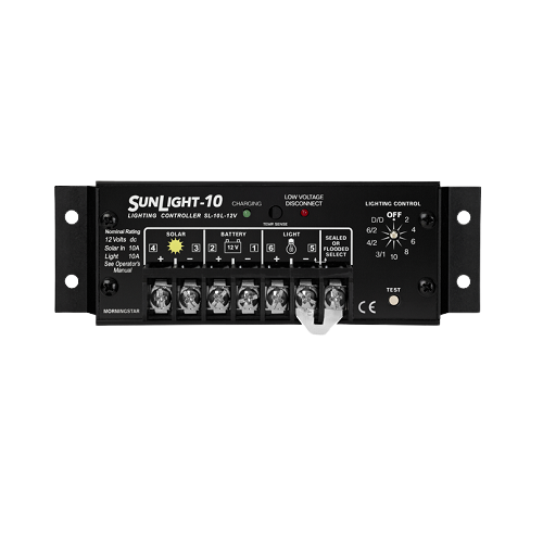 Morningstar Sunlight SL-10L-12V 10A 12VDC PWM Charge Controller
