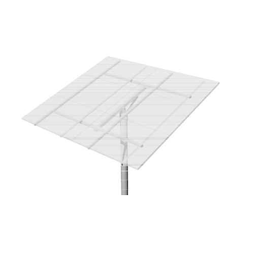 PLP TPM6-G Top-of-pole Mount For 6 Type-g Modules, 6