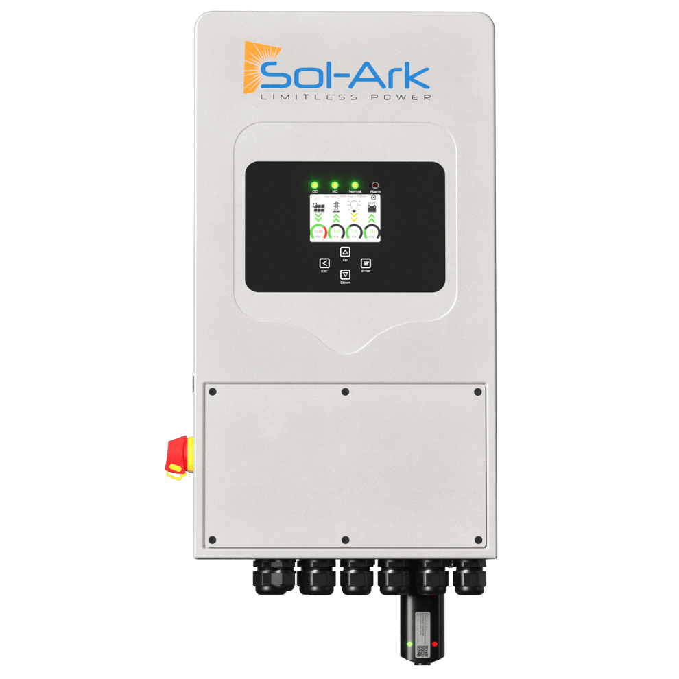 Sol-Ark 5kW Hybrid Inverter 5K-1P-N - 120/230V Versatility – US Solar ...